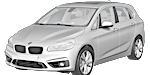 BMW F45 C257C Fault Code
